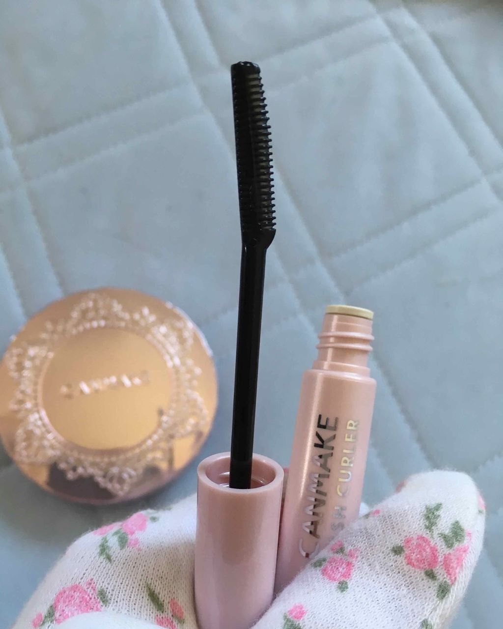 クイックラッシュカーラー/キャンメイク/マスカラ下地を使ったクチコミ(3枚目)