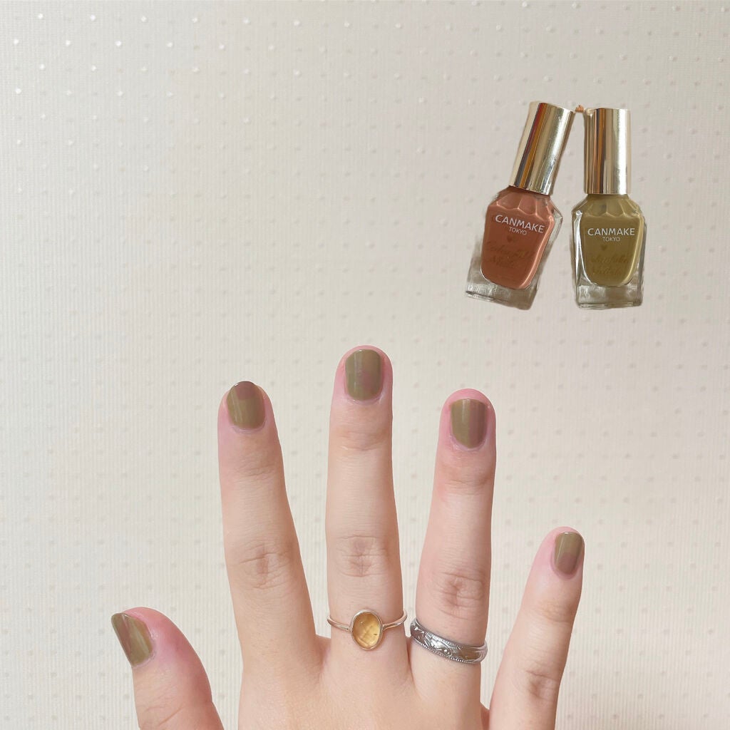 カラフルネイルズ/キャンメイク/マニキュアを使ったクチコミ(4枚目)