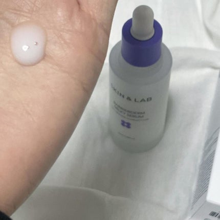 バリアダームミルキーセラム/SKIN&LAB/美容液を使ったクチコミ(3枚目)