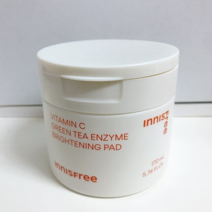 ビタC グリーンティーエンザイム ブライト パッド/innisfree/トナーパッドを使ったクチコミ(3枚目)