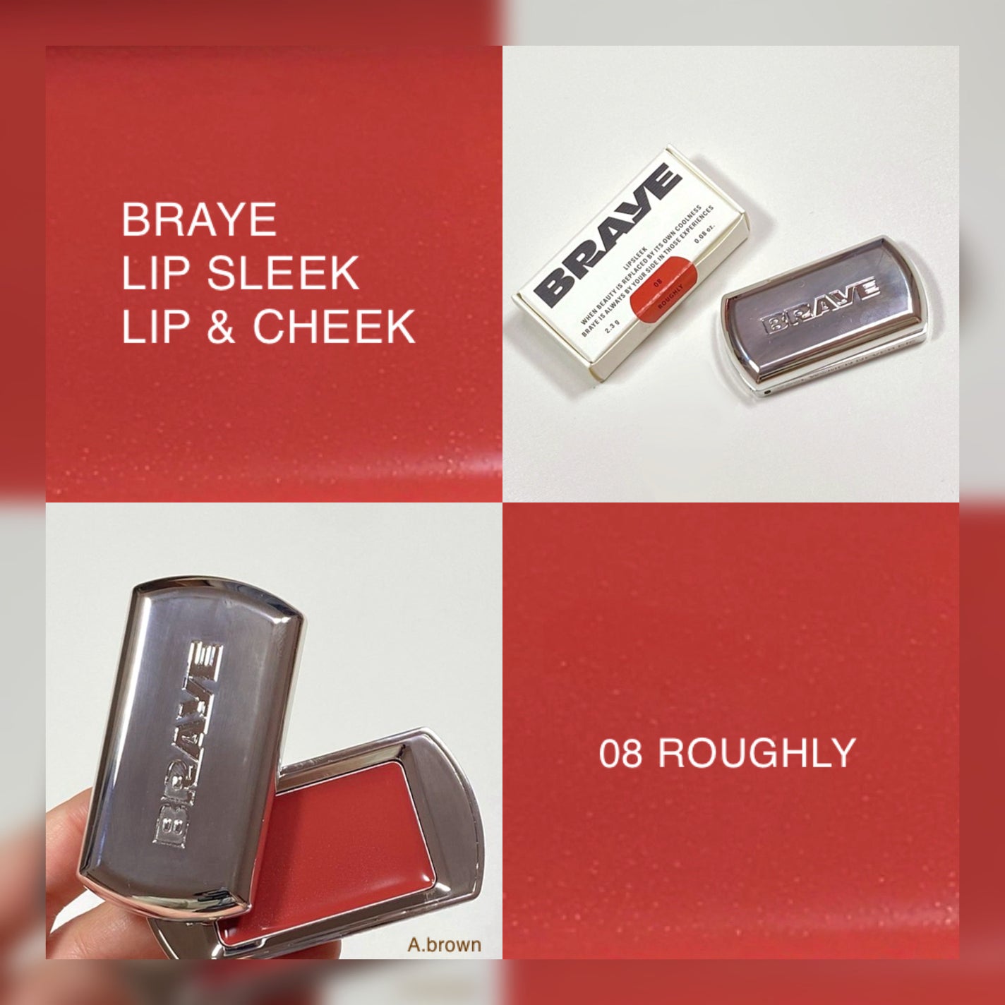 BRAYE LIPSLEEK/BRAYE/口紅を使ったクチコミ(1枚目)