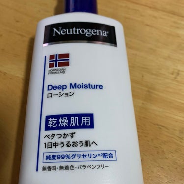 ノルウェー フォーミュラ ディープモイスチャー ボディミルク 250ml/Neutrogena/ボディミルクを使ったクチコミ（1枚目）