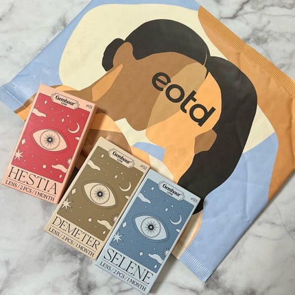 HESTIA/Gemhour lens/カラーコンタクトレンズを使ったクチコミ(9枚目)