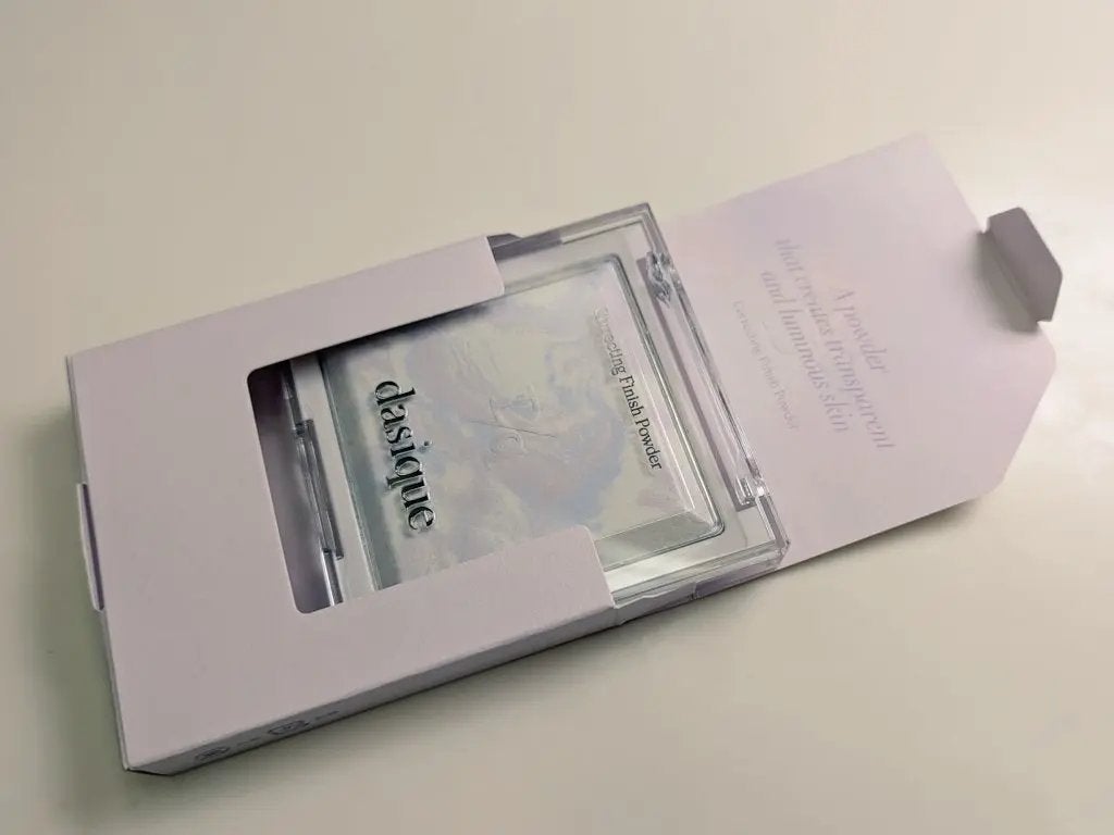 コレクティングフィニッシュパウダー/dasique/プレストパウダーを使ったクチコミ(2枚目)