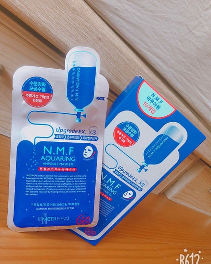 N.M.FアクアアンプルマスクJEX/MEDIHEAL/シートマスク・パックを使ったクチコミ(1枚目)