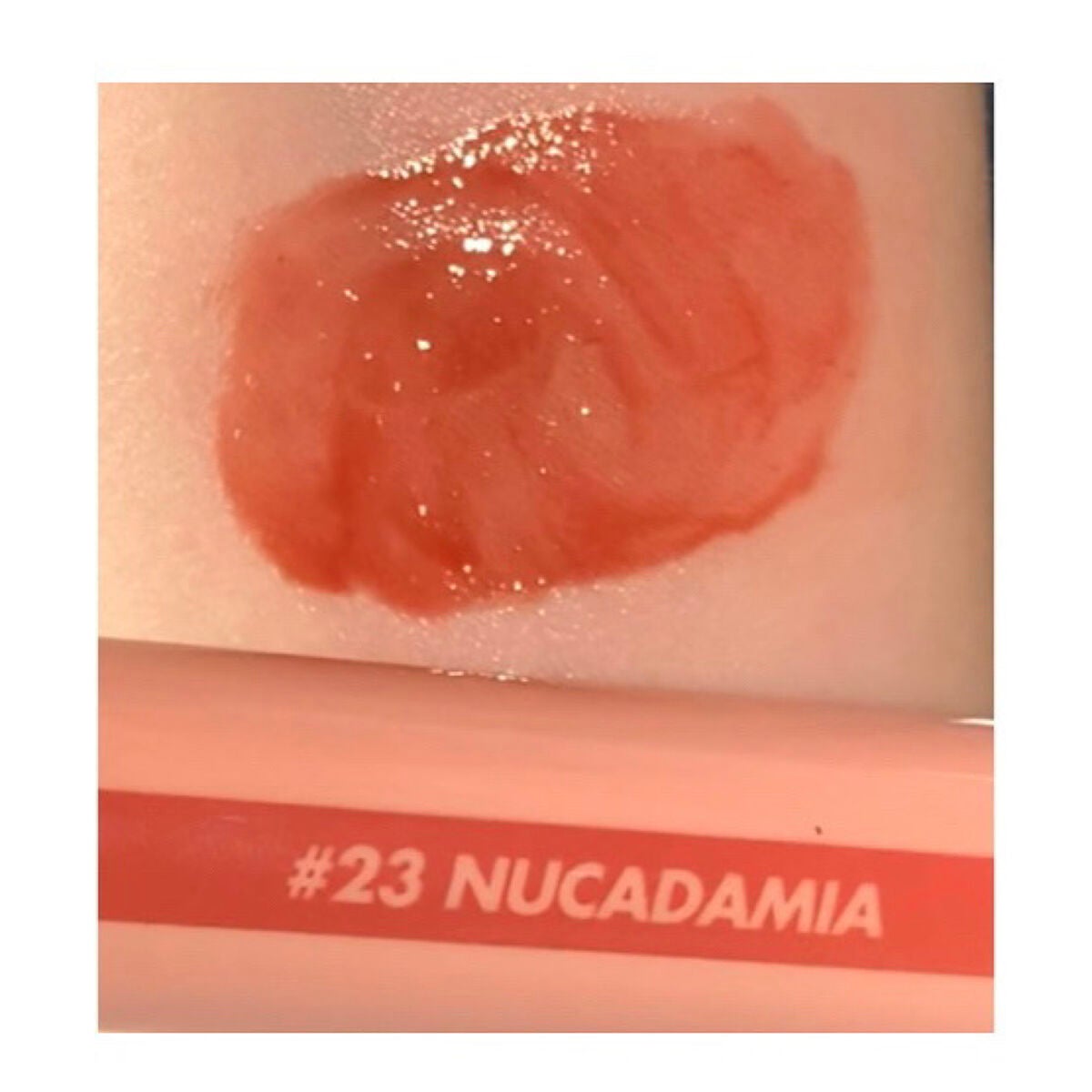 ジューシーラスティングティント/rom&nd/リップティントを使ったクチコミ(5枚目)