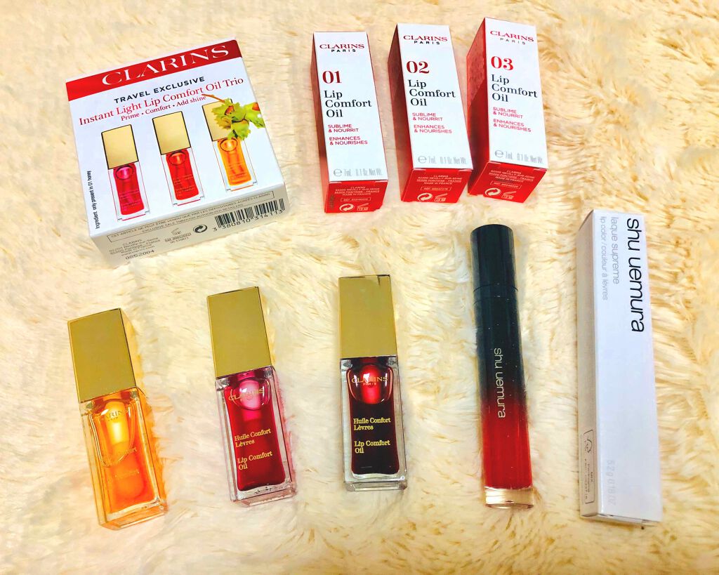 コンフォート リップオイル /CLARINS/リップグロスを使ったクチコミ(1枚目)