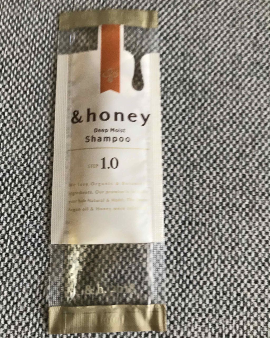 ディープモイスト シャンプー1.0／ヘアトリートメント2.0/&honey/市販シャンプーを使ったクチコミ（1枚目）