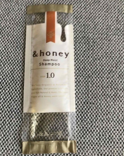 ディープモイスト シャンプー1.0/ヘアトリートメント2.0/&honey/市販シャンプーを使ったクチコミ(1枚目)