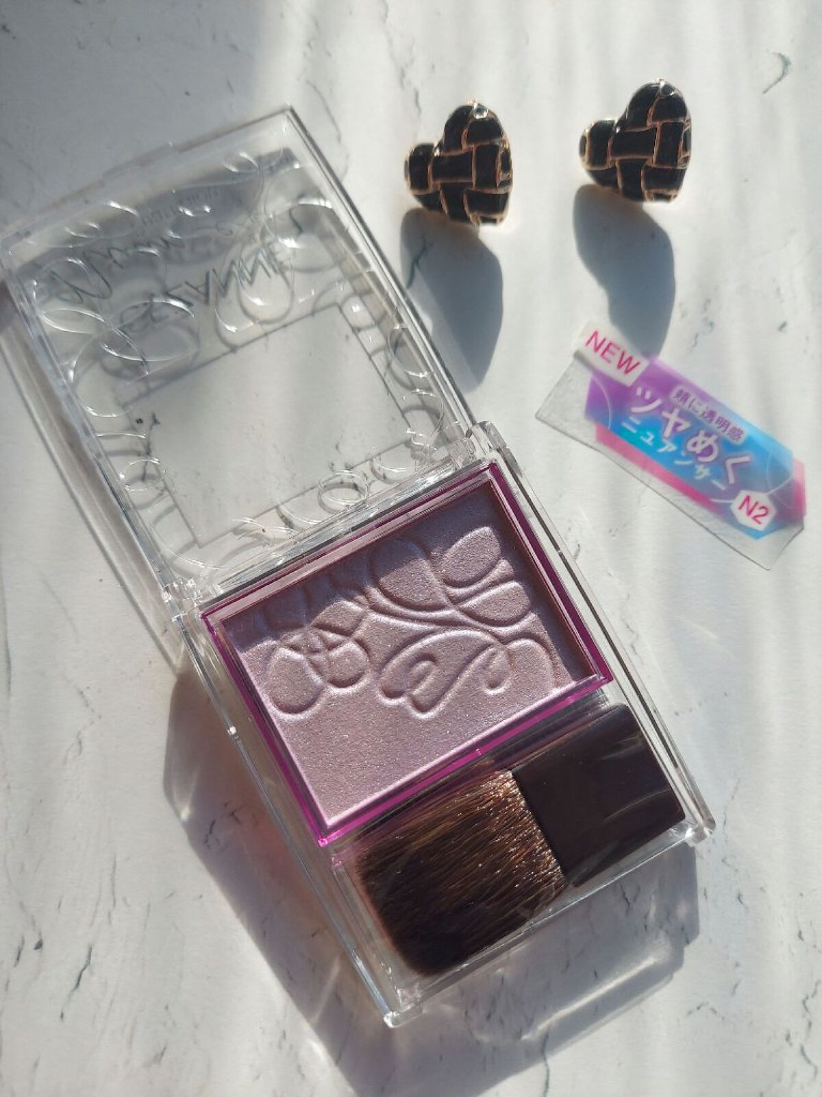 パールグロウニュアンサー/CEZANNE/パウダーハイライトを使ったクチコミ（1枚目）