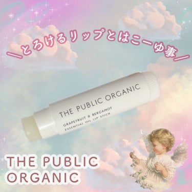 オーガニック認証 精油リップスティック スーパーポジティブ ライズ/THE PUBLIC ORGANIC/リップケア・リップクリームを使ったクチコミ（1枚目）