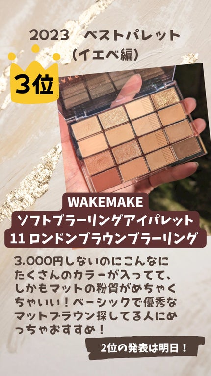 20th アニバーサリー アイ&ブラッシュ コンパクト/SUQQU/アイシャドウパレットを使ったクチコミ(3枚目)