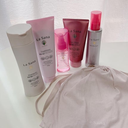 海藻 シルキー ヘア スプレー/ラサーナ/ヘアスプレーを使ったクチコミ(2枚目)