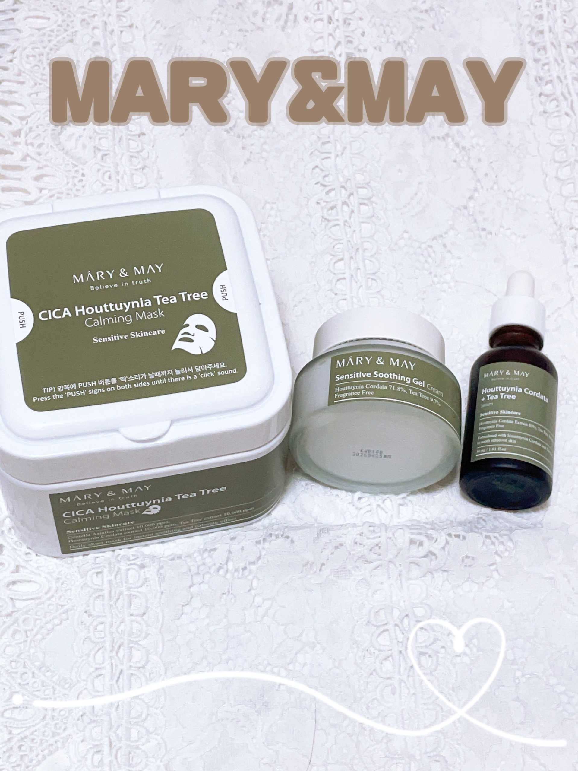 Houttuynia Cordata + Tea Tree Serum/MARY&MAY/洗顔フォームを使ったクチコミ（1枚目）