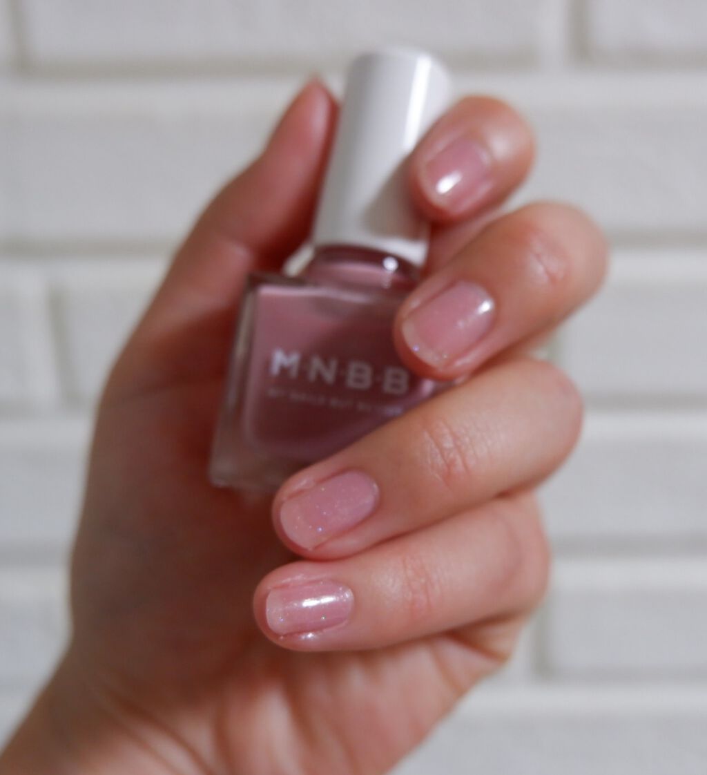 パーフェクトネイルコート カラー/M･N･B･B/オールインワンネイルを使ったクチコミ（2枚目）