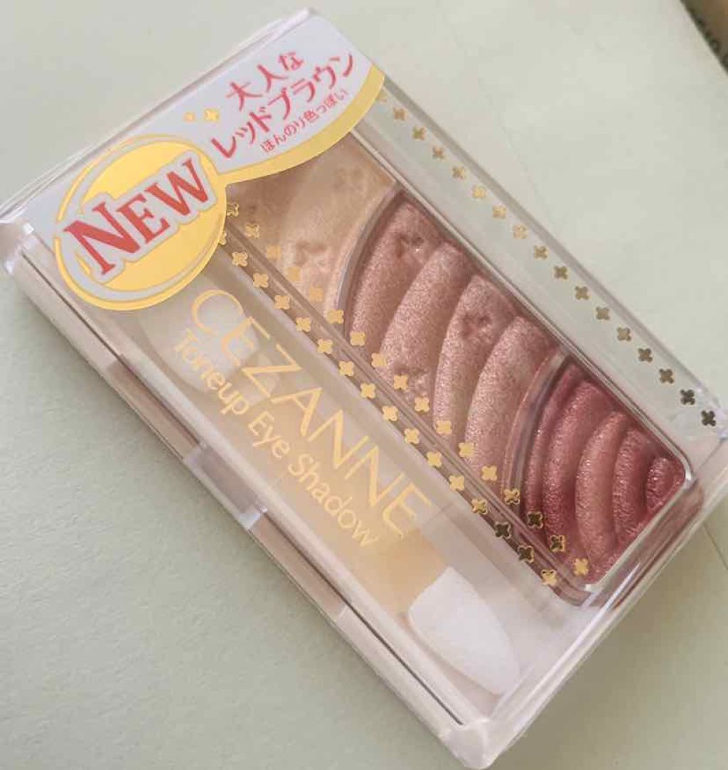 トーンアップアイシャドウ/CEZANNE/アイシャドウパレットを使ったクチコミ（1枚目）