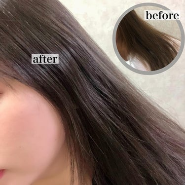 ♡

リーゼ　泡カラー

✔️スモーキーアッシュグレイ

黒髪用ヘアカラー

泡で簡単！
初めて自分で染める方にもオススメ💖

ムラなく綺麗に染まるって実感😳！

今回は、
スモーキーアッシュグレイにしました！🫡

暗くなるけどアッシュグレイだから
重たくならない！！👌

暗めに染めたい方や
黒には染めたくない方におすすめ😳💖

手頃な価格なのでリピしやすいし、
おすすめです💛

#リーゼ #リーゼ泡カラー #スモーキーアッシュグレイ #ヘアカラー #セルフヘアカラー #花王 #ワタシを変えたコスメ3種の神器  #髪のお悩み解消テク  #目指せうるちゅる髪 の画像 その2