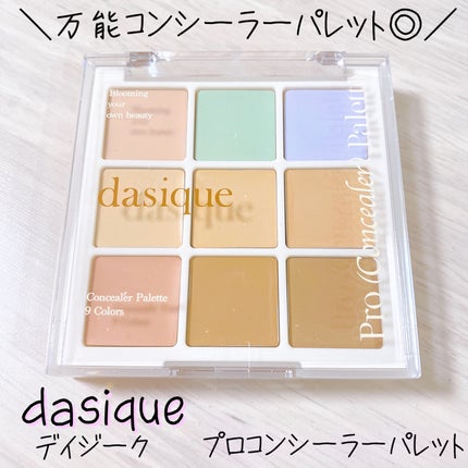 プロコンシーラーパレット/dasique/パレットコンシーラーを使ったクチコミ(1枚目)
