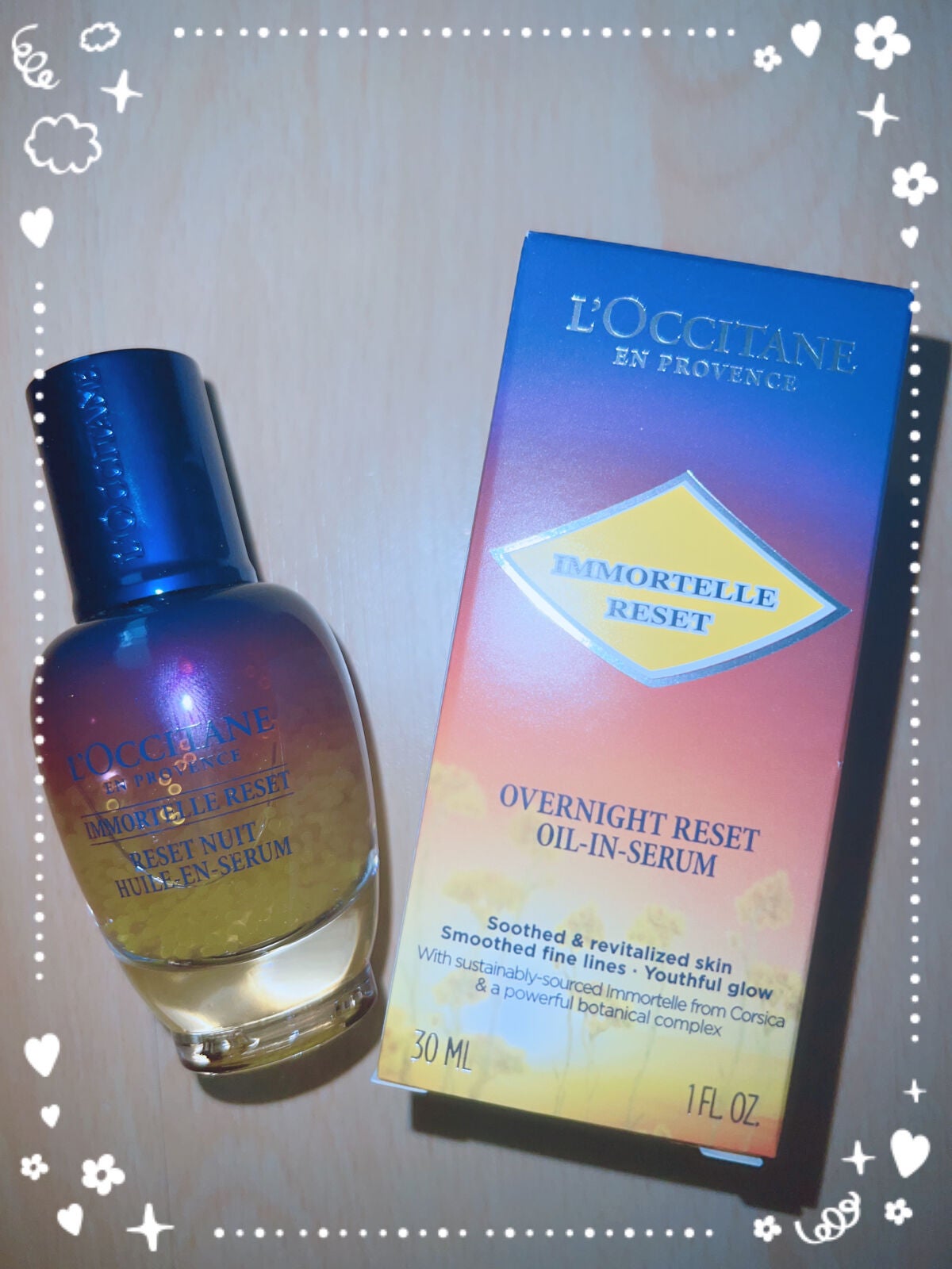 イモーテル オーバーナイトリセットセラム/L'OCCITANE/美容液を使ったクチコミ(1枚目)