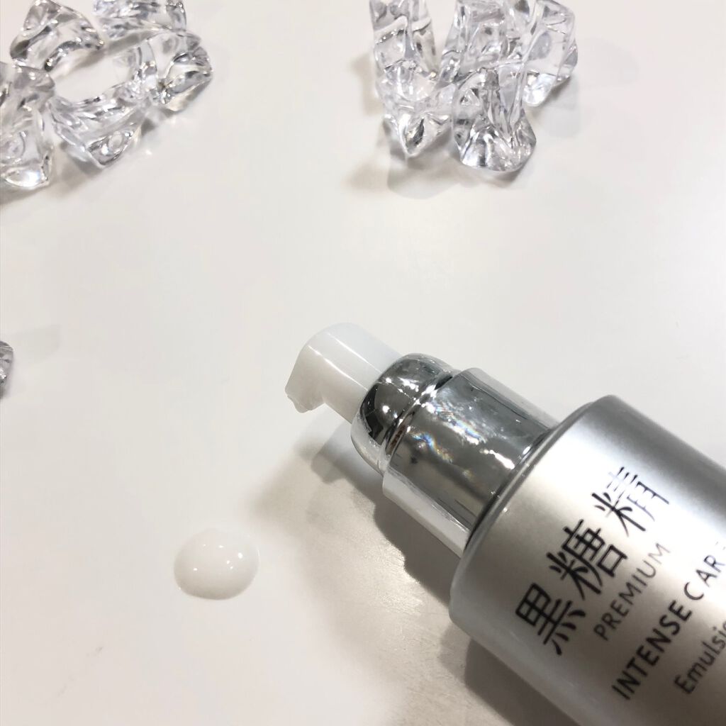プレミアム インテンスケア エマルジョン/黒糖精/乳液を使ったクチコミ（3枚目）