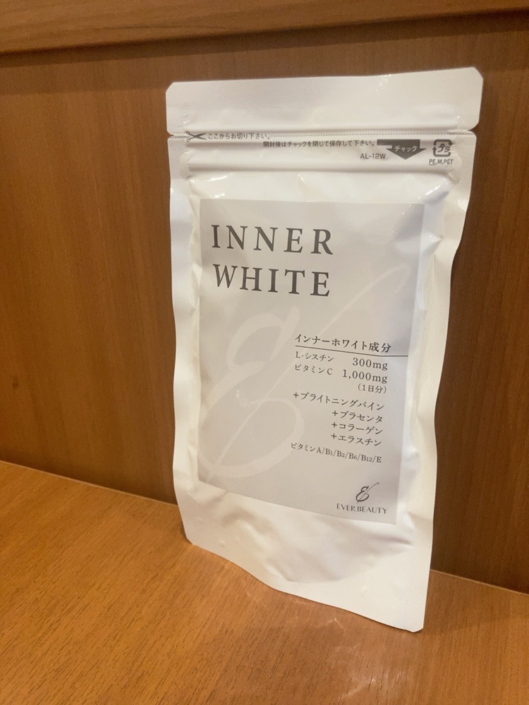 INNER WHITE/エバービューティー/美容サプリメントを使ったクチコミ（1枚目）