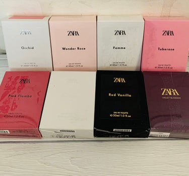 ZARAの香水　オンラインでセール中😃

ZARAのオンラインショップをチェックしていたら30mlサイズの香水が９９０円に値下げされていたので購入！

ワンダーローズ
フェム
オーキッド
チュベローズ
