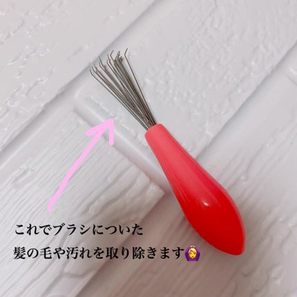 コンパクトスタイラー グレースグリッター/TANGLE TEEZER/ヘアブラシを使ったクチコミ(3枚目)