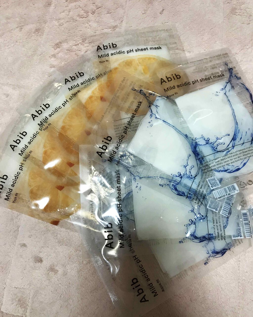 弱酸性pHシートマスク アクアフィット/Abib /シートマスク・パックを使ったクチコミ(1枚目)