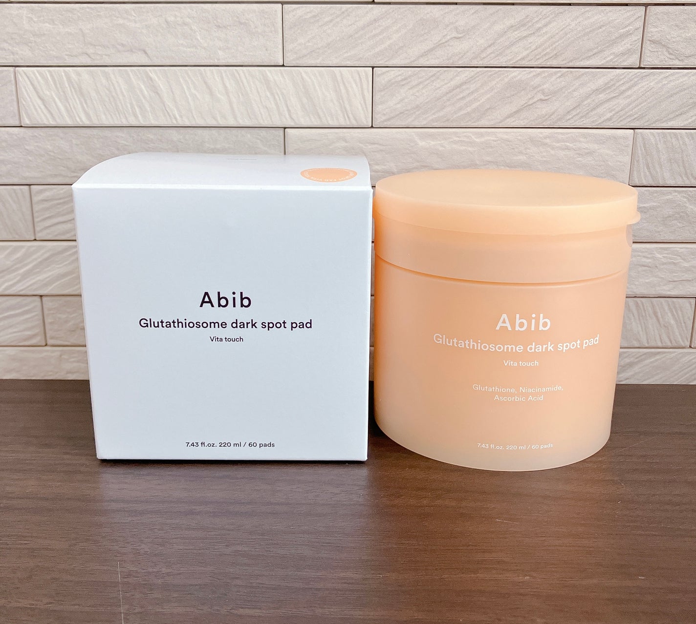 グルタチオンソームダークスポットパッドビタタッチ/Abib /トナーパッドを使ったクチコミ(4枚目)