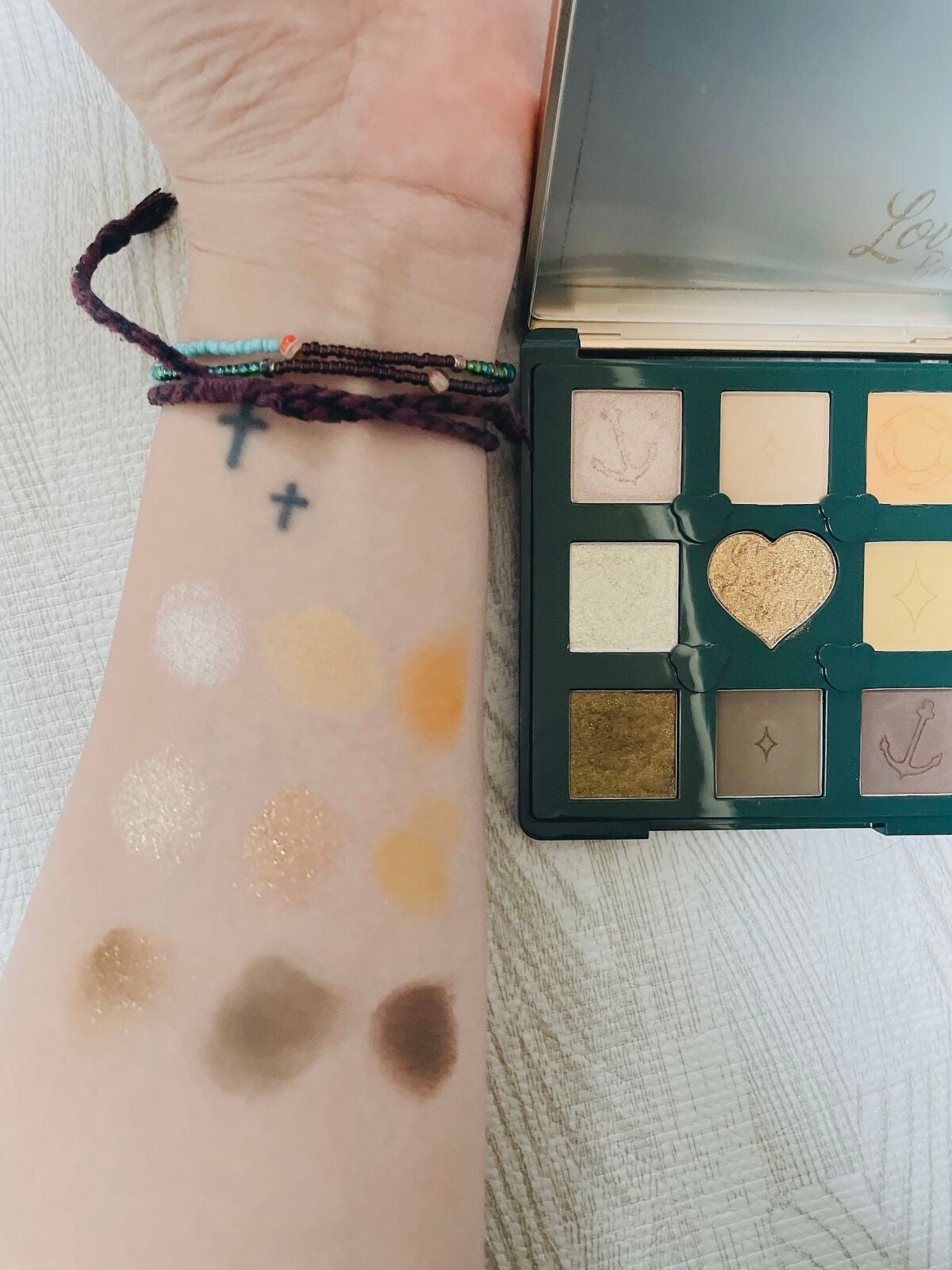 Love Bear 9色 アイシャドウパレット/FlowerKnows/アイシャドウパレットを使ったクチコミ(3枚目)