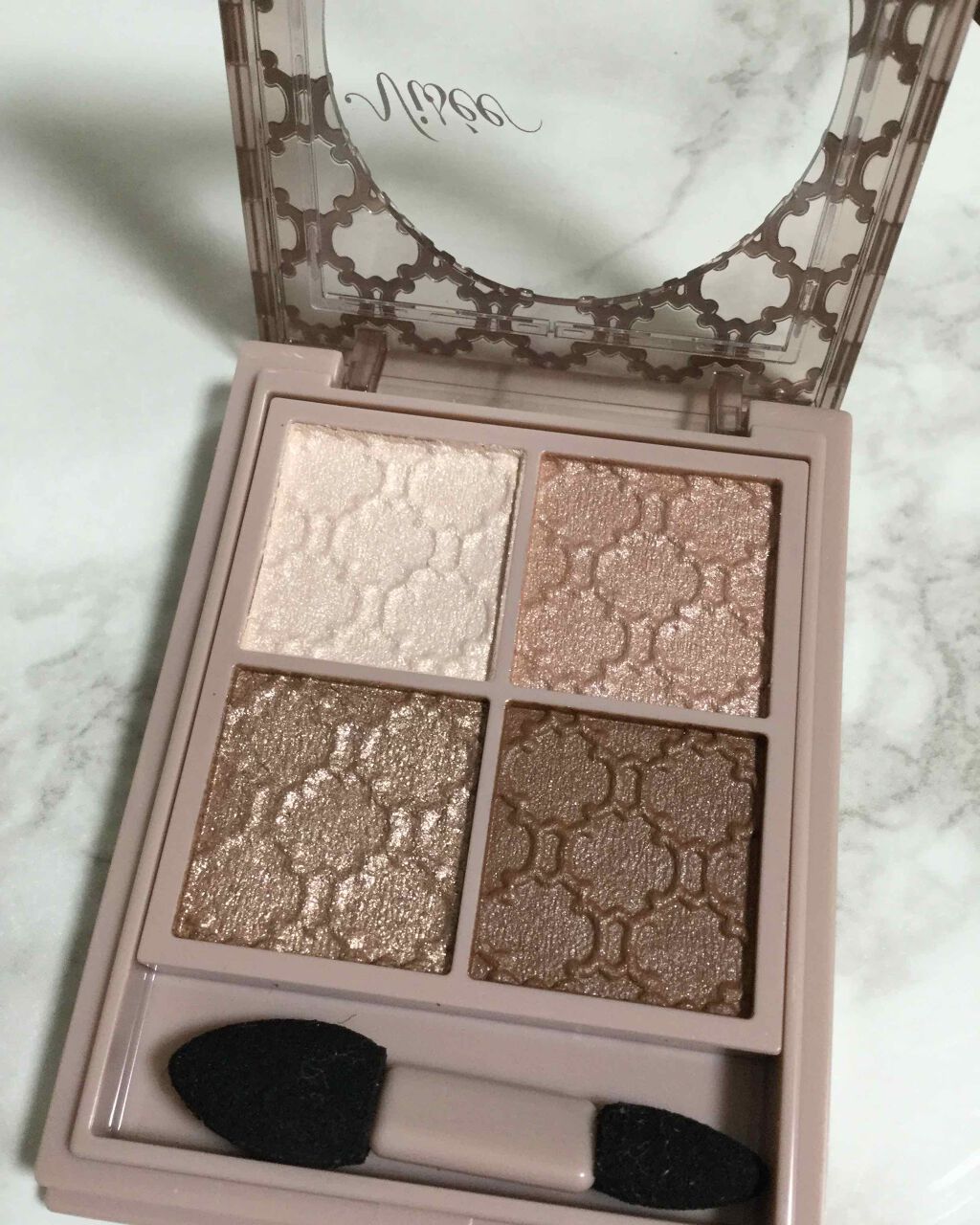 グロッシーリッチ アイズ N/Visée/アイシャドウパレットを使ったクチコミ(2枚目)