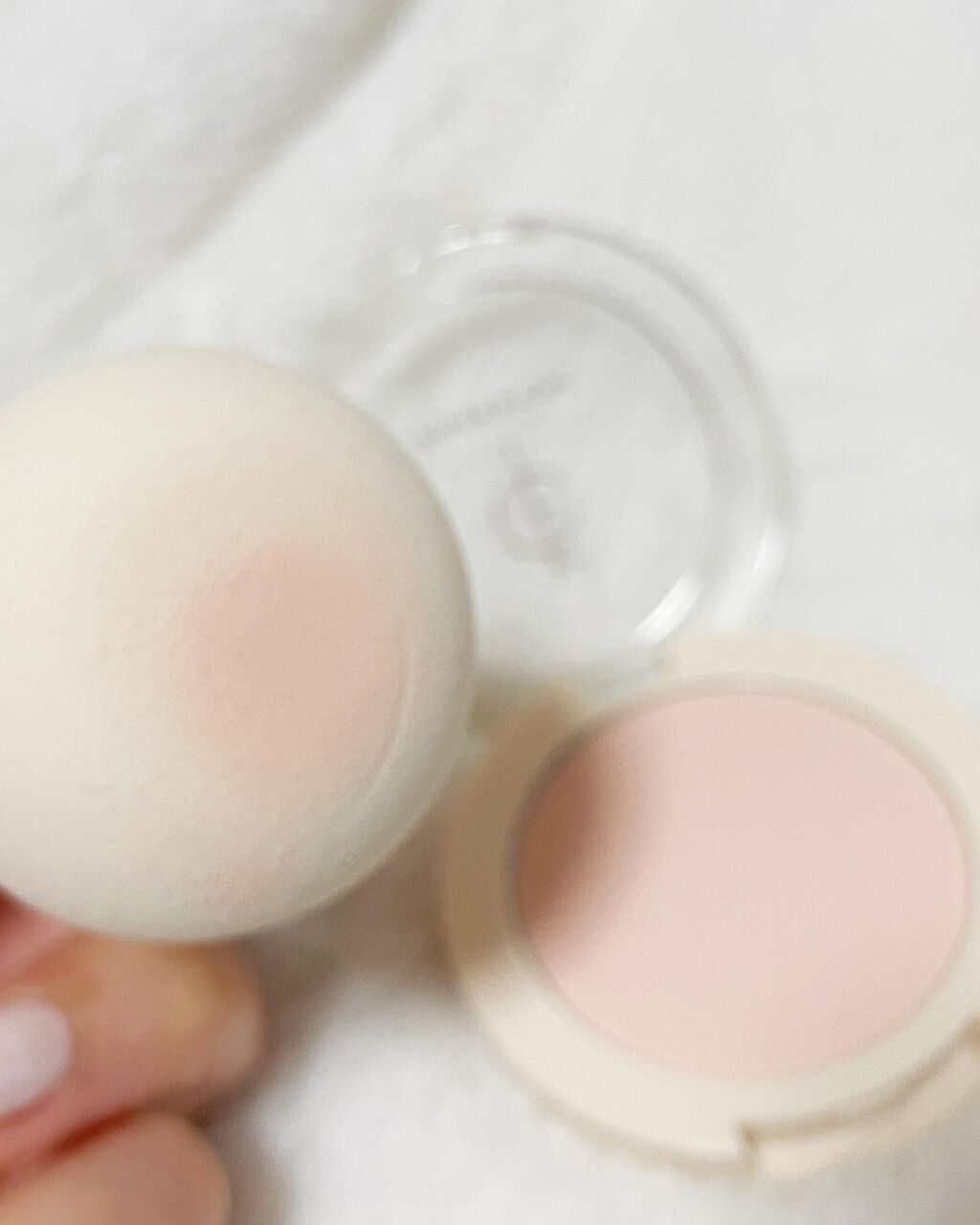 ベアブラッシャー パフ付き/フォレンコス/パウダーチークを使ったクチコミ(5枚目)