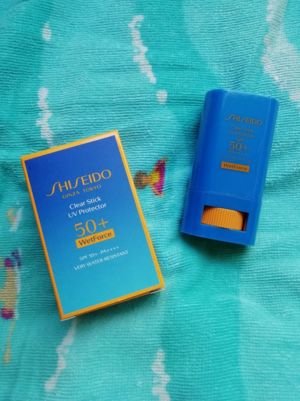 クリアスティック UVプロテクター/SHISEIDO/日焼け止め・UVケアを使ったクチコミ(1枚目)