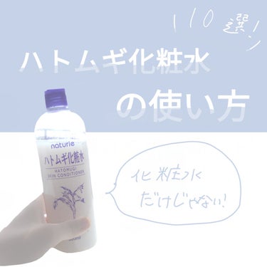 ハトムギ化粧水(ナチュリエ スキンコンディショナー R )/ナチュリエ/化粧水を使ったクチコミ（1枚目）