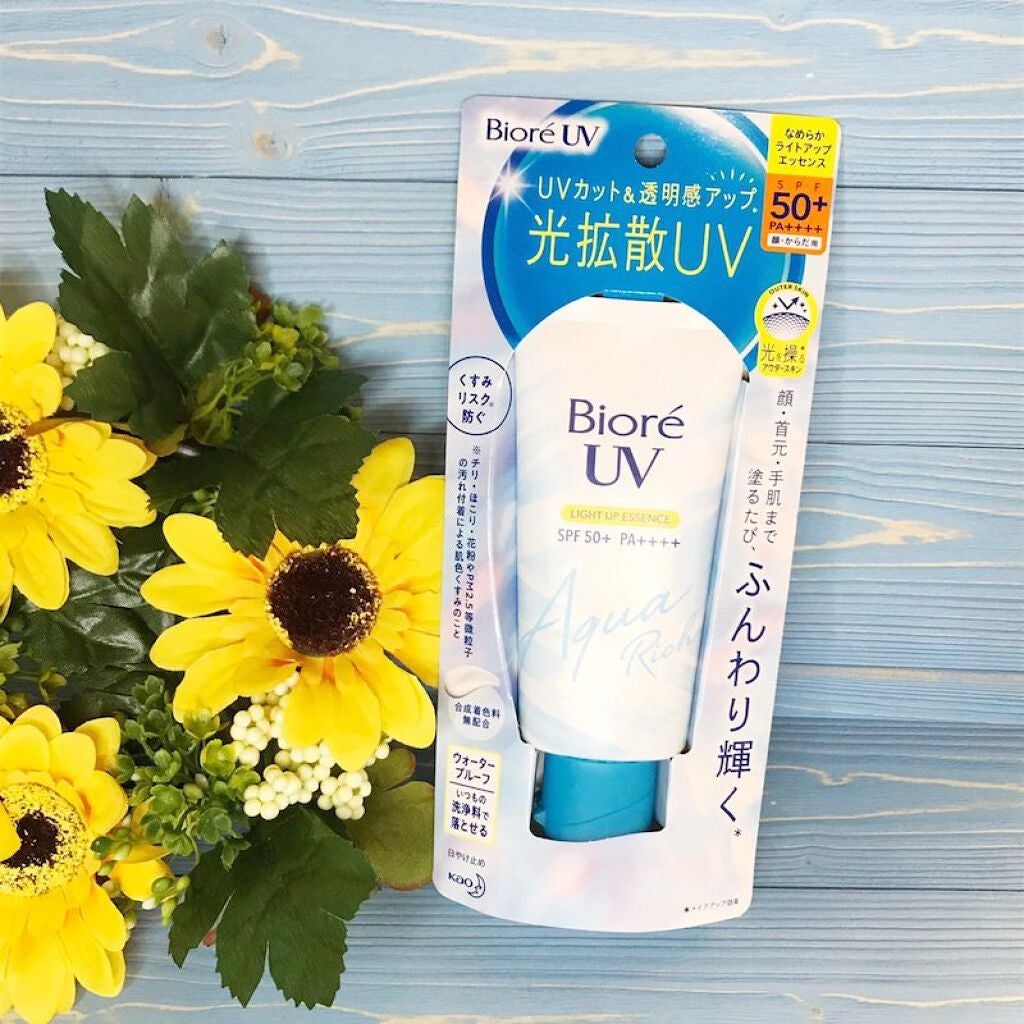 ビオレUV アクアリッチ ライトアップエッセンス/ビオレ/日焼け止めクリームを使ったクチコミ(1枚目)