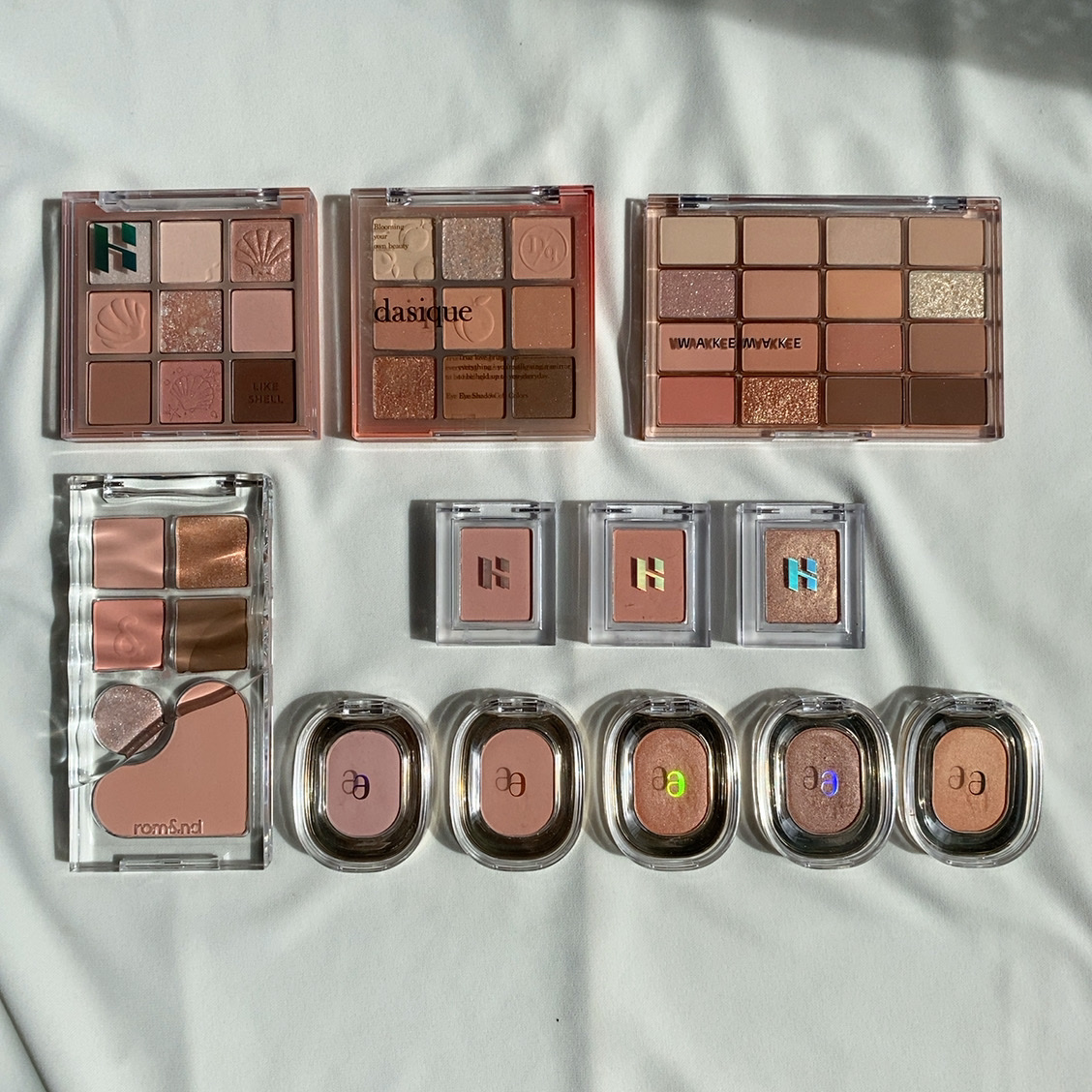 シャドウパレット/dasique/アイシャドウパレットを使ったクチコミ（2枚目）