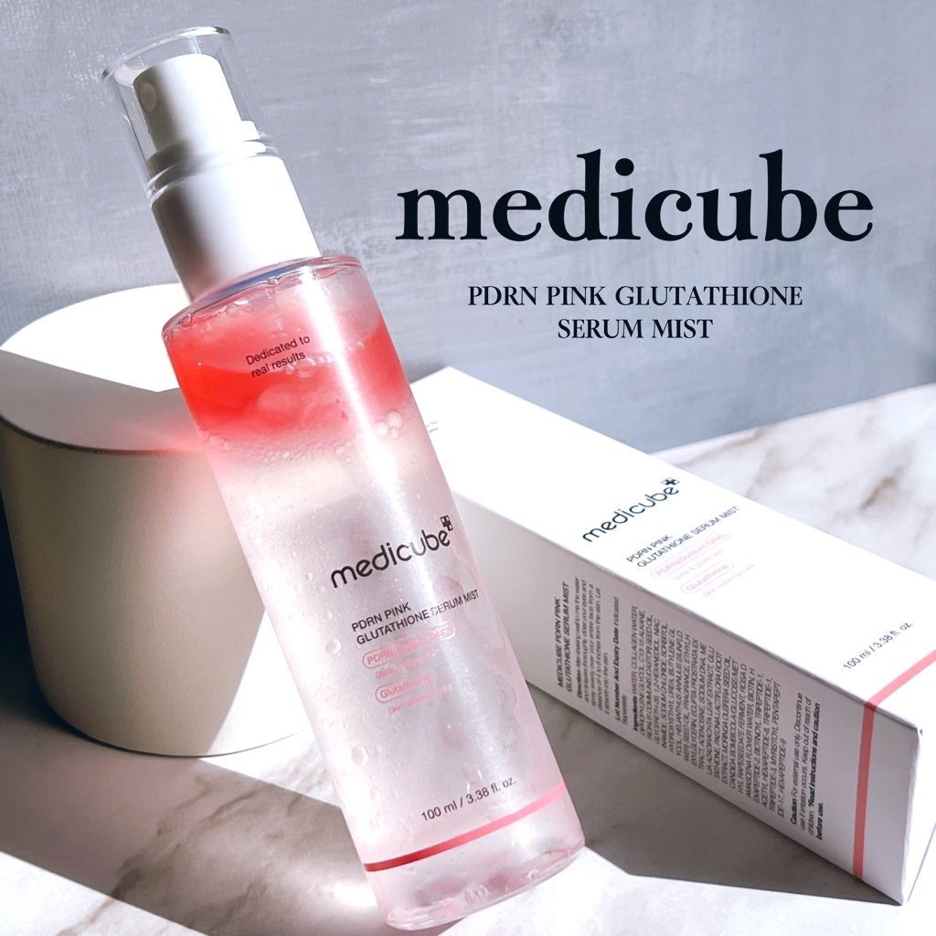 PDRNピンクセラムミスト/MEDICUBE/美容液を使ったクチコミ(1枚目)