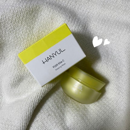 月光ゆず睡眠パック(旧バージョン)/HANYUL(ハンユル)/フェイスクリームを使ったクチコミ(1枚目)