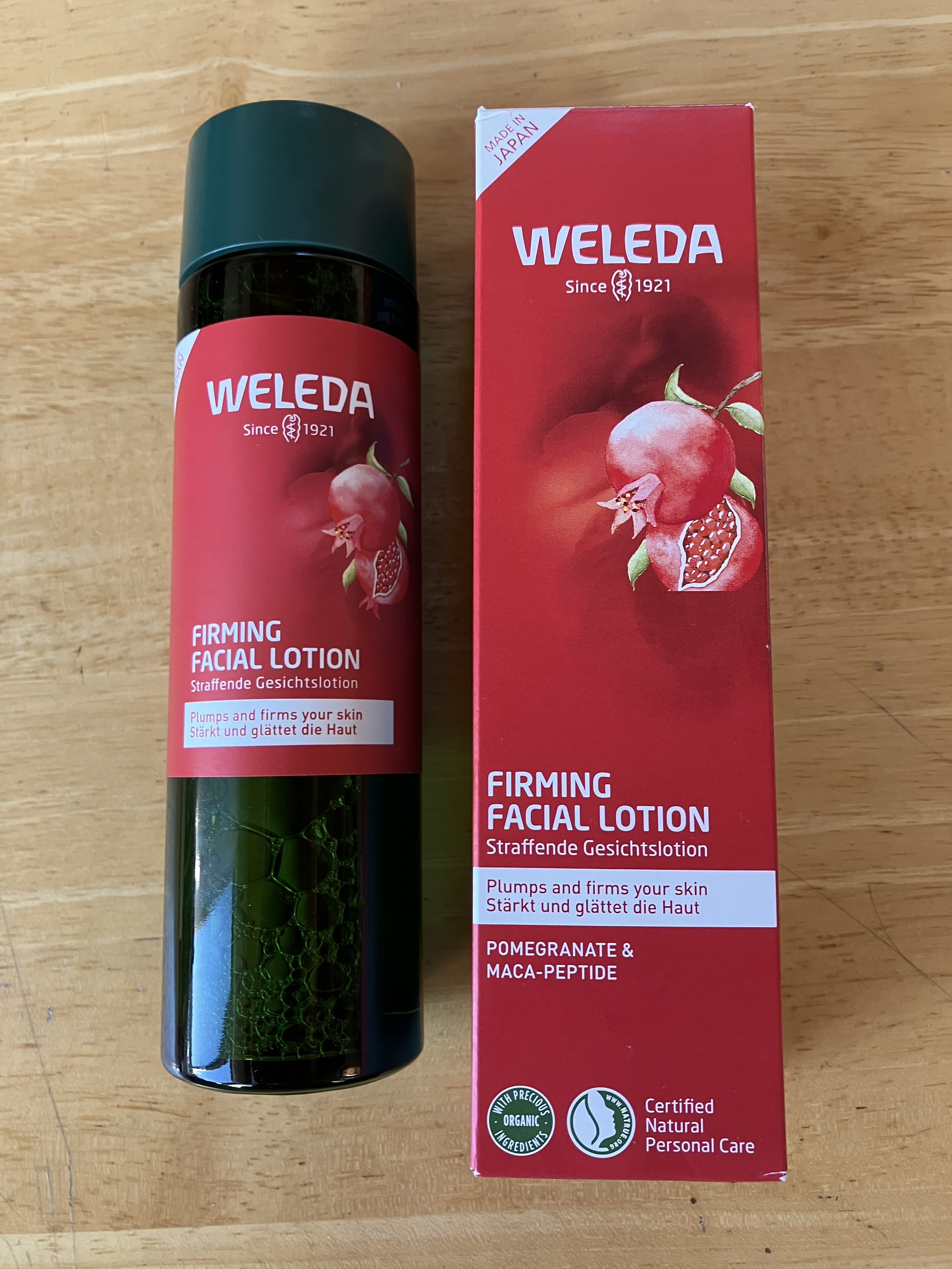 ざくろ ファーミングローション EX/WELEDA/化粧水を使ったクチコミ（1枚目）