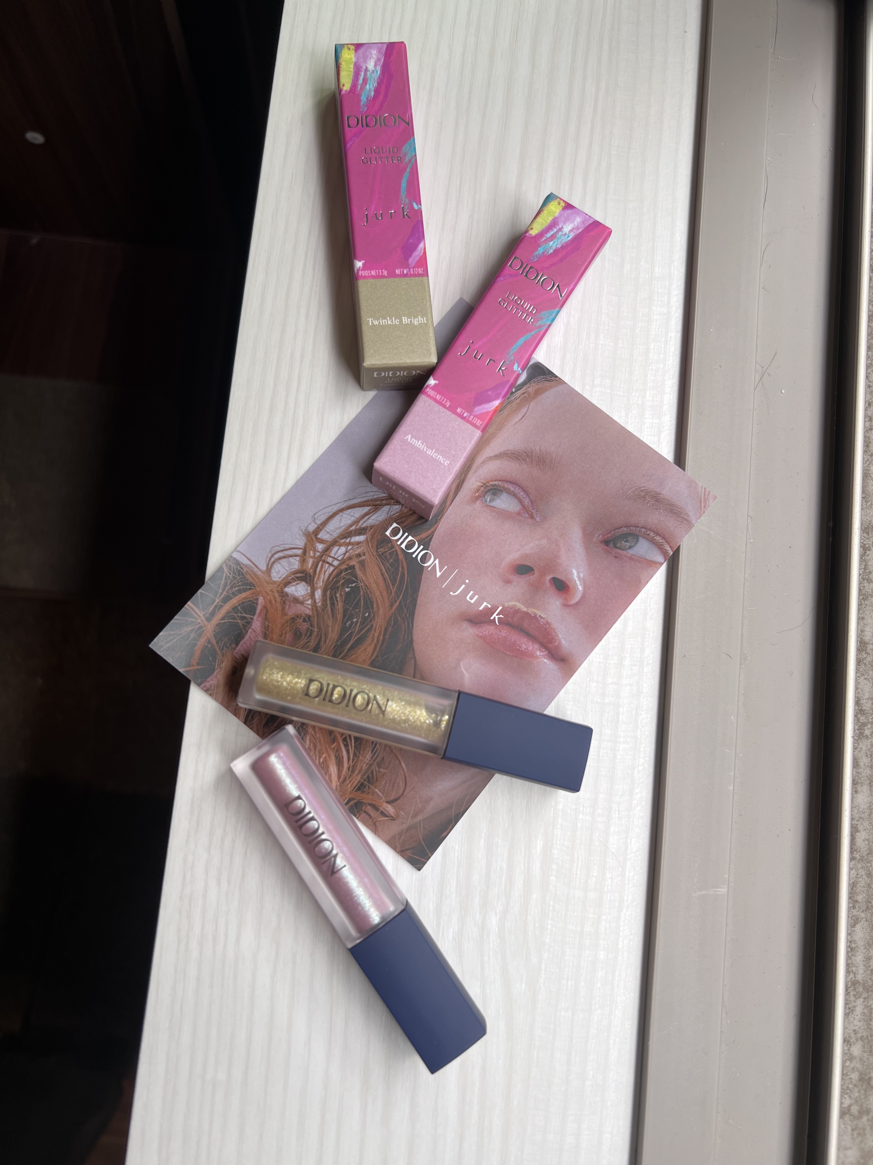 リキッド グリッター/DIDION/グリッターを使ったクチコミ（1枚目）