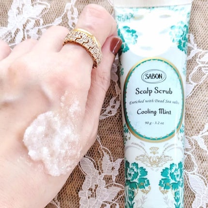 ヘッドスクラブ リフレッシング(ミント)/SABON/ヘッドスクラブを使ったクチコミ(3枚目)