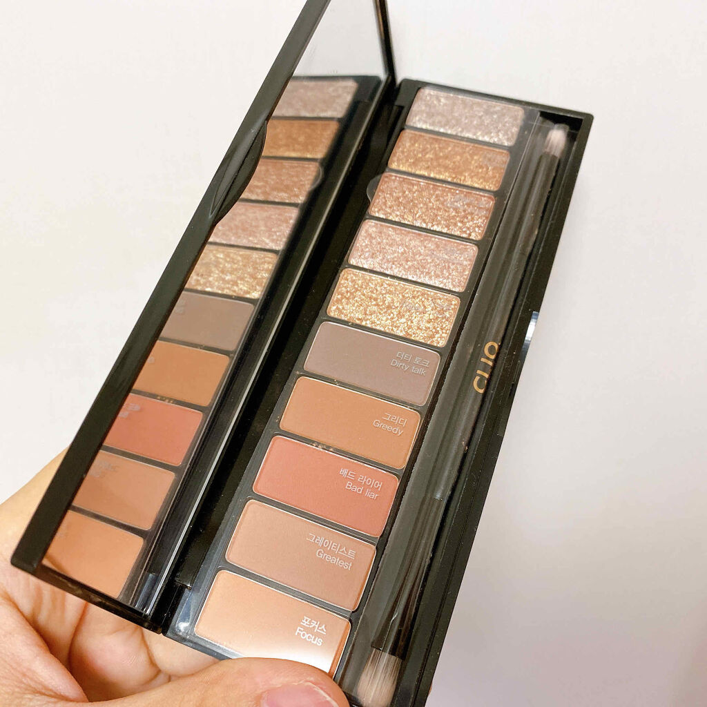 プロレイヤリングアイパレット/CLIO/アイシャドウパレットを使ったクチコミ（2枚目）