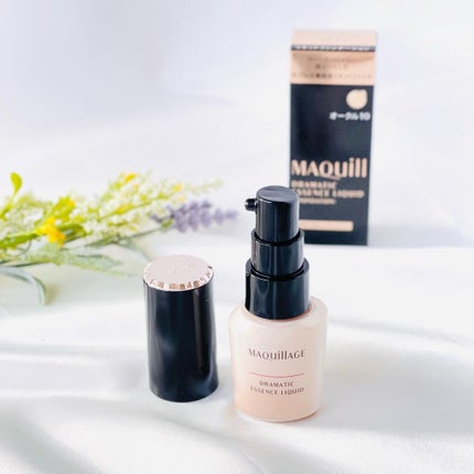 ドラマティックエッセンスリキッド/マキアージュ/リキッドファンデーションを使ったクチコミ(3枚目)