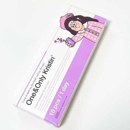 One & Only Kristin/Hapa kristin/カラーコンタクトレンズを使ったクチコミ(3枚目)
