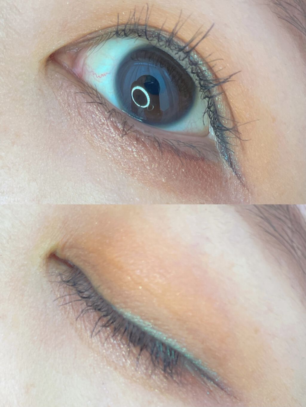 ヴィセ アヴァン シングルアイカラー 052 MERMAID GREEN/Visée/単色アイシャドウを使ったクチコミ（1枚目）