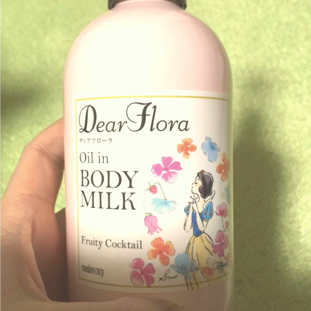 ディアフローラ オイルイン ボディミルク フルーティカクテル/マンダム/ボディミルクを使ったクチコミ（1枚目）