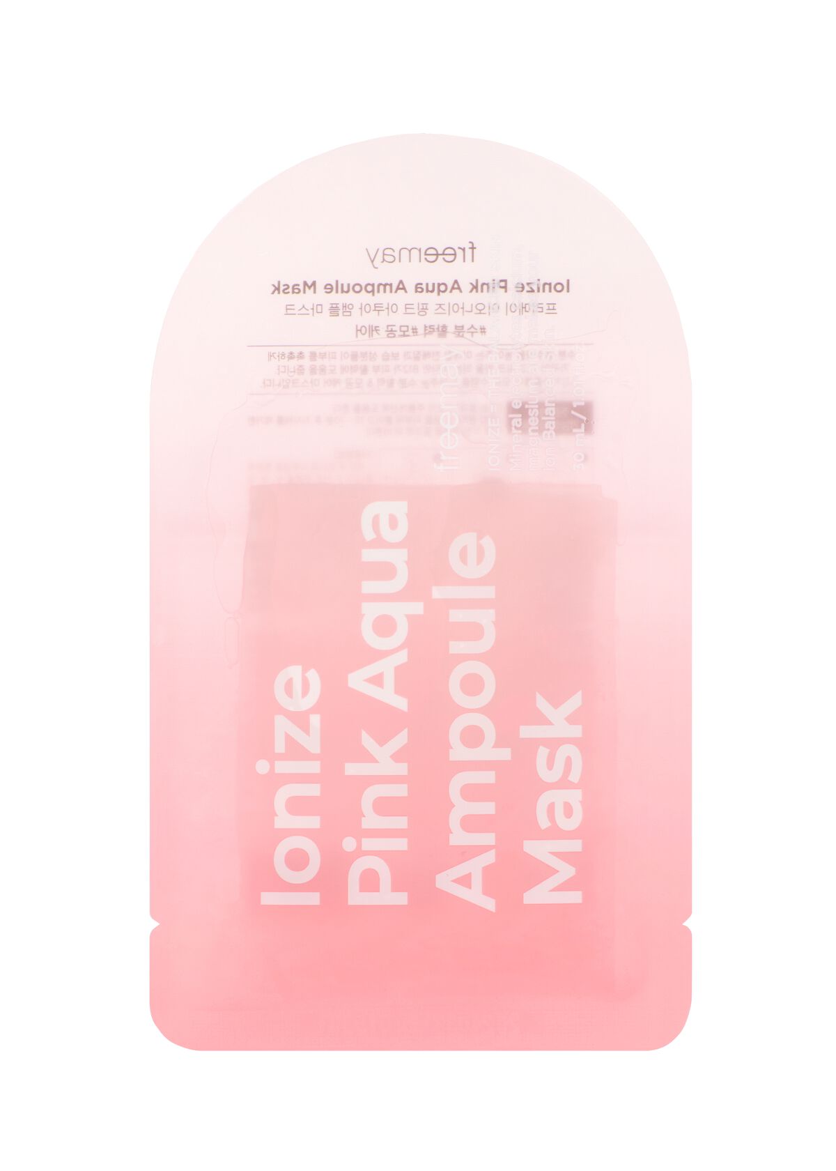 IONIZE PINK AQUA AMPOULE MASK