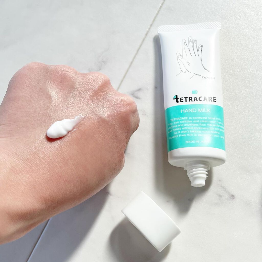 薬用ハンドミルク テトラケア/テトラケア/ハンドクリームを使ったクチコミ（1枚目）