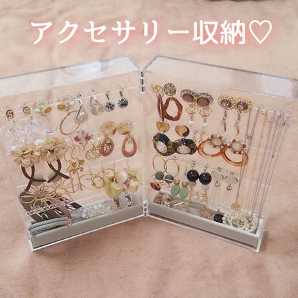 アクリルネックレス・ピアススタンド/無印良品/その他を使ったクチコミ(1枚目)