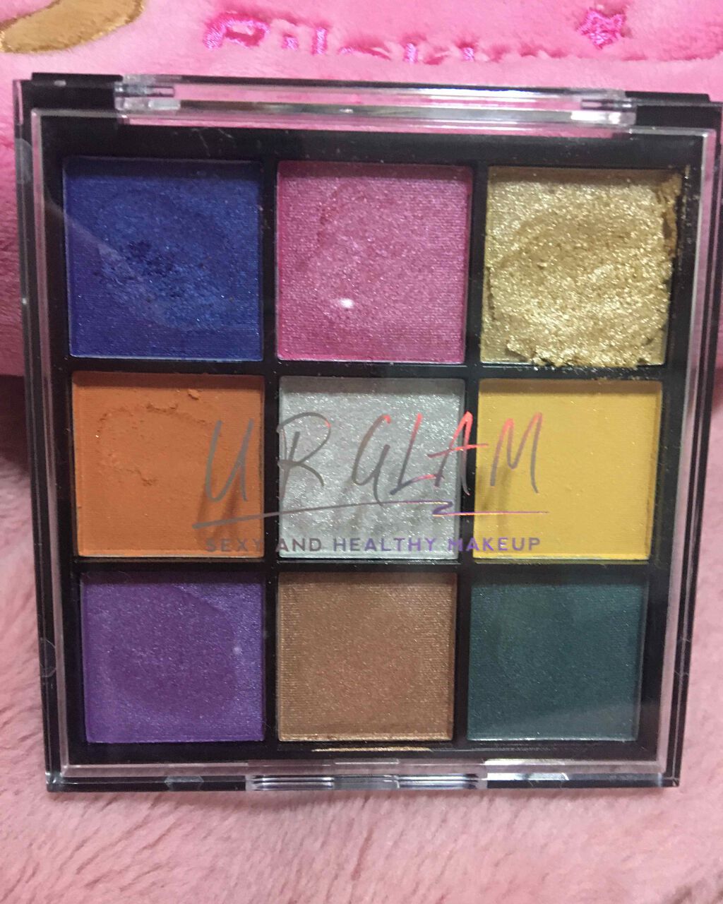 UR GLAM BLOOMING EYE COLOR PALETTE/U R GLAM/アイシャドウパレットを使ったクチコミ(1枚目)